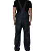 Dolce & Gabbana Dark Blue Cotton Men Jumpsuit Denim Jeans