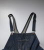 Dolce & Gabbana Dark Blue Cotton Men Jumpsuit Denim Jeans