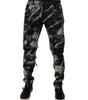 Dolce &amp; Gabbana Black Tie Dye Cotton Skinny Zip Denim Jeans