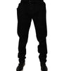 Dolce &amp; Gabbana Black Cotton Stretch Slim Fit Denim Jeans