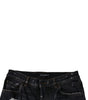Dolce &amp; Gabbana Black Tattered Cotton Skinny Men Denim Jeans