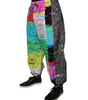 Dolce &amp; Gabbana Multicolor Patchwork Mid Waist Sweatpants Pants