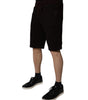 Dolce &amp; Gabbana Maroon Cotton Sweatshorts Men Bermuda Shorts