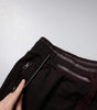 Dolce &amp; Gabbana Maroon Cotton Logo Plaque Men Bermuda Shorts