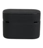 Étui pour Airpods Dolce & Gabbana en silicone noir et orange avec logo en relief