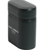 Dolce & Gabbana Black Calfskin Leather Logo Print Flip Holder Airpods Case