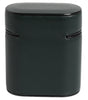 Dolce & Gabbana Black Calfskin Leather Logo Print Flip Holder Airpods Case