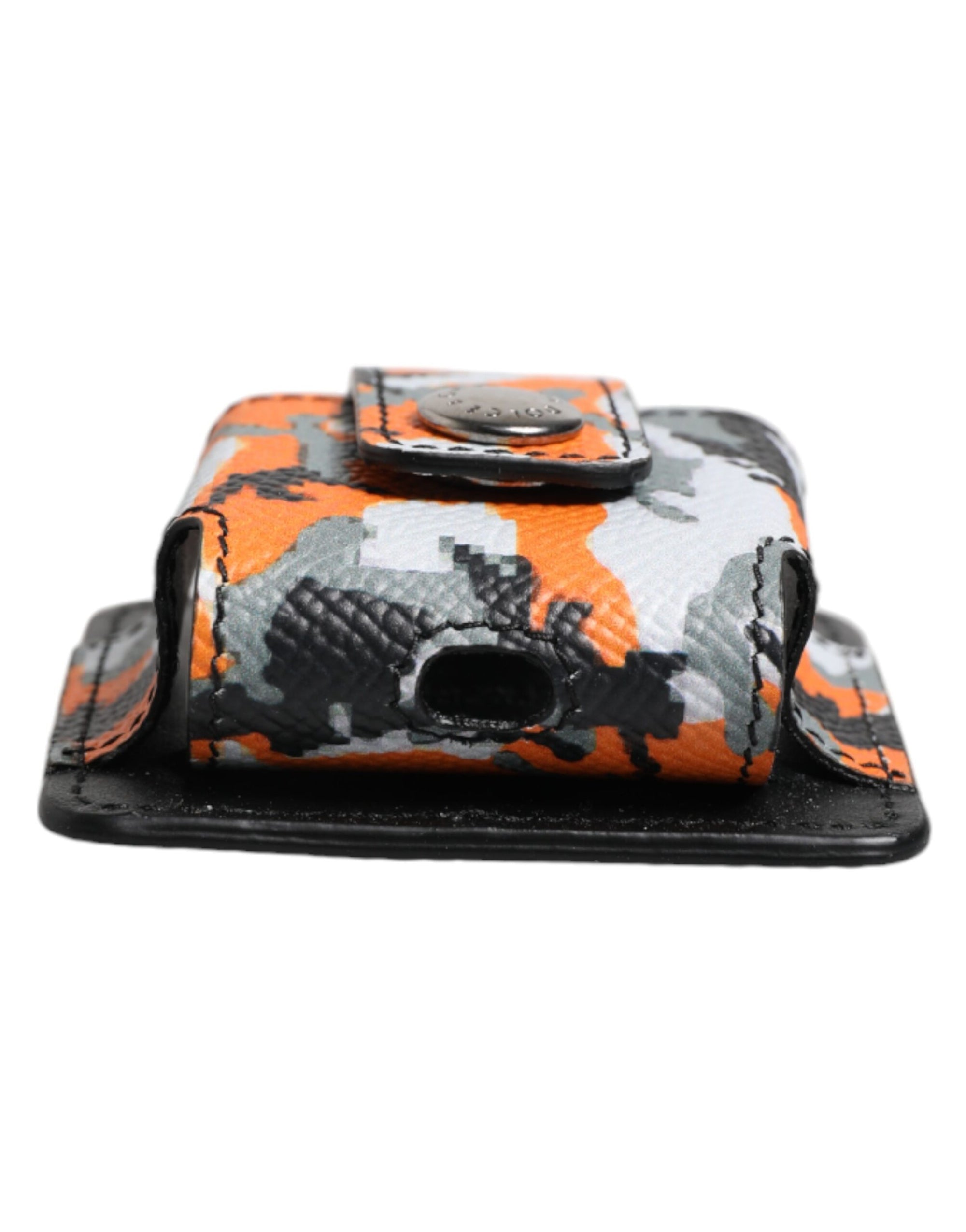 Dolce &amp; Gabbana Multicolor Camouflage Leather Airpods Case