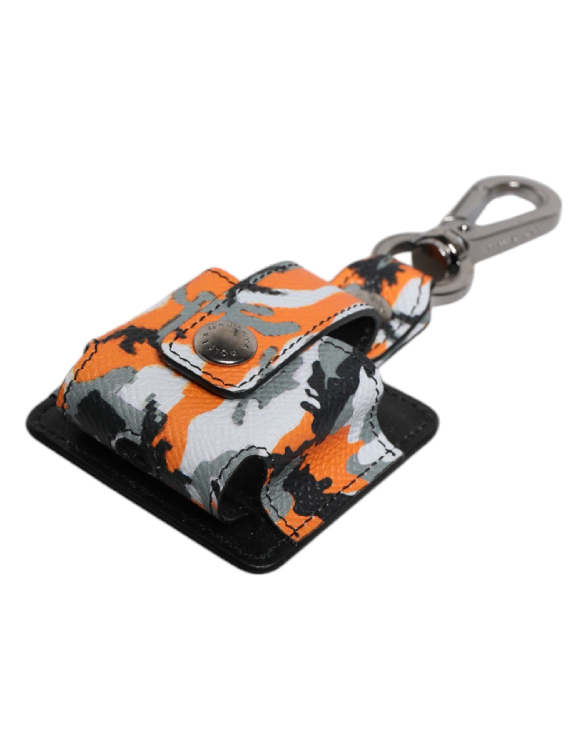 Dolce &amp; Gabbana Multicolor Camouflage Leather Airpods Case
