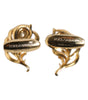 Dolce & Gabbana Multicolor Peacock Feathers 925 Sterling Silver Cufflink