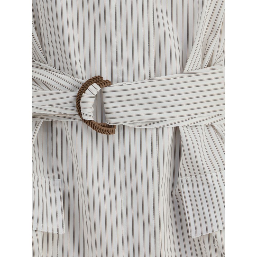 Veste chemise rayée Fendi