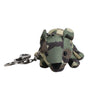 Dolce & Gabbana Multicolor Camouflage Animal Silhouette Keychain Keyring