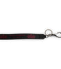 Dolce & Gabbana Black Nylon Logo DG Crown Men's Holder Keychain Keyring