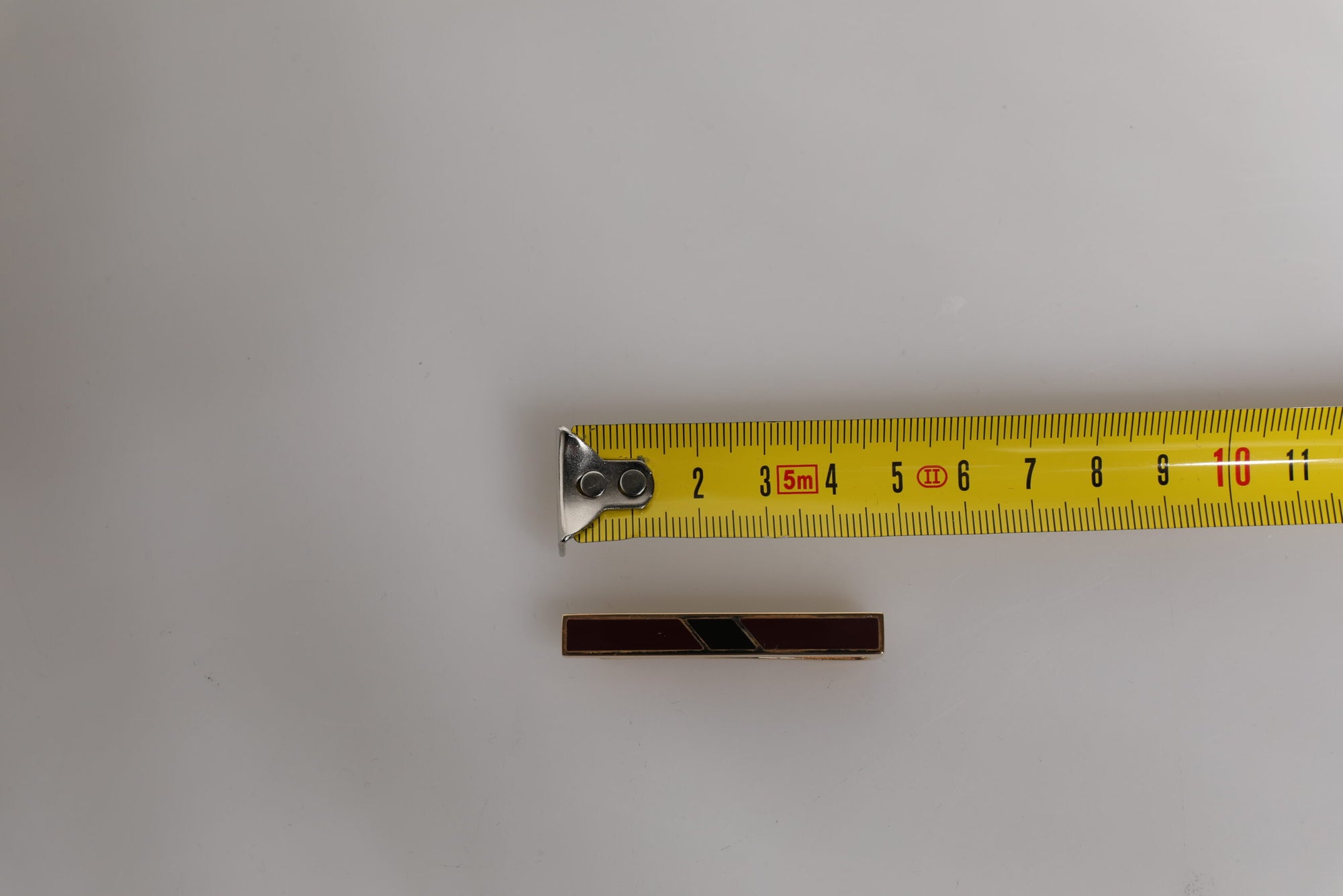 Dolce &amp; Gabbana Multicolor Gold Tone Brass Tie Clip Bar