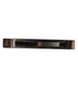 Dolce & Gabbana Black Tone Brass Logo Branded Tie Clip Bar