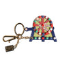 Dolce & Gabbana Multicolor Gold Tone Carretto Keychain Keyring