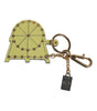 Dolce & Gabbana Multicolor Gold Tone Carretto Keychain Keyring