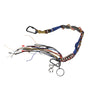 Dolce & Gabbana Multicolor Braided Rope Logo Bag Shoulder Strap