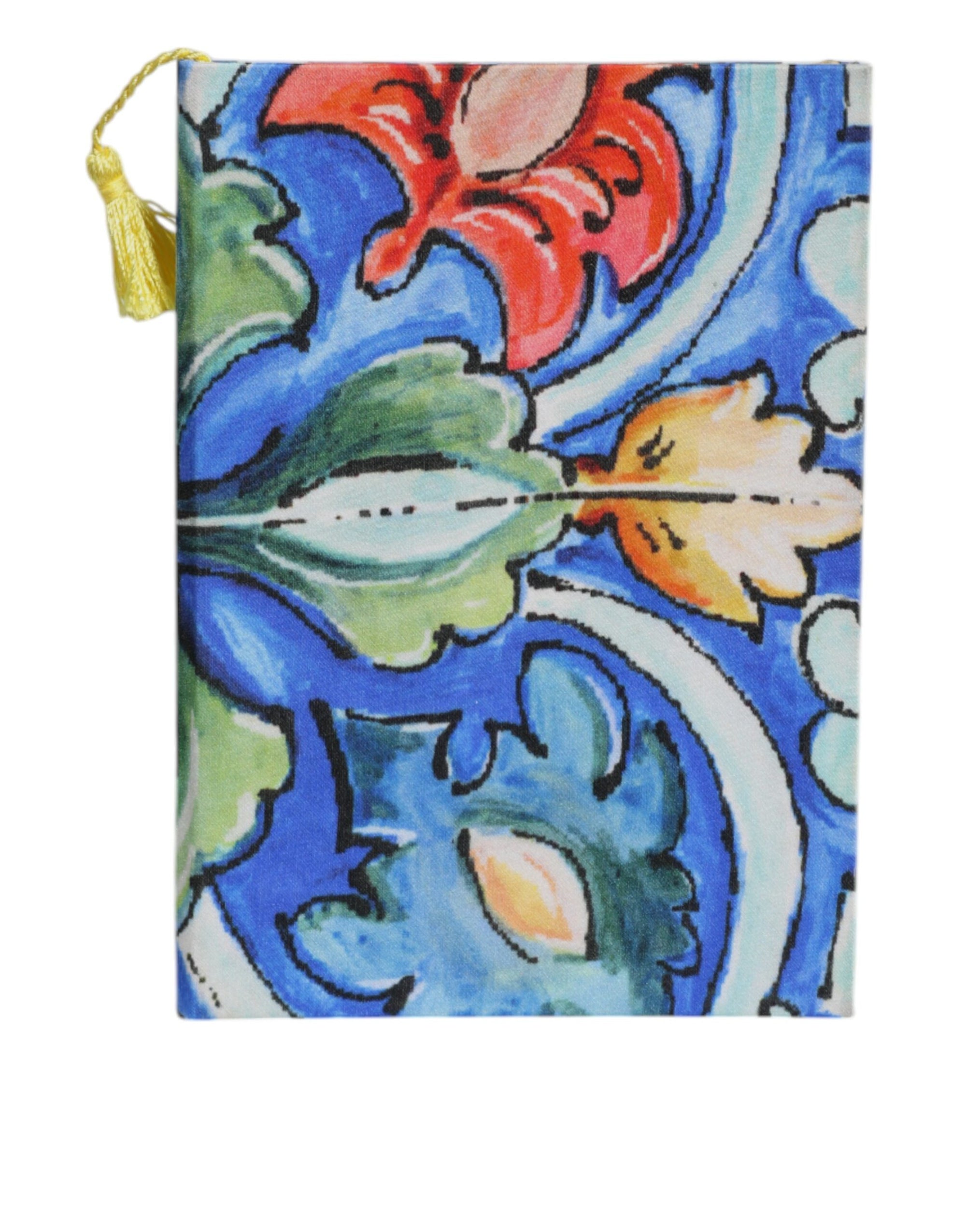 Carnet Dolce &amp; Gabbana en polyester multicolore à imprimé floral sicilien
