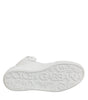Dolce & Gabbana White Leather High Top Sneakers Shoes
