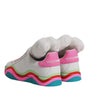 Dolce & Gabbana Multicolor Low Top Trainers Sneakers Shoes