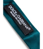 Dolce & Gabbana Green Silk Bowty