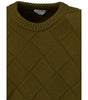 Pull en laine verte Bottega Veneta