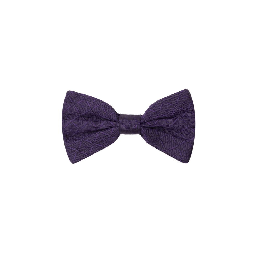 Dolce &amp; Gabbana Purple Silk Bowty