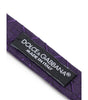 Dolce &amp; Gabbana Purple Silk Bowty