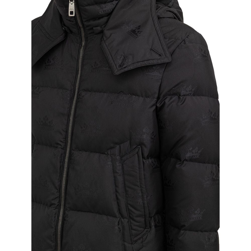 Dolce & Gabbana Black Cotton Jackets & Coat