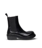Bottega Veneta Bottes en cuir noir