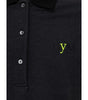 Fendi Black Cotton Polo Shirt