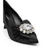 Escarpin en viscose noire Dolce & Gabbana
