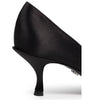 Escarpin en viscose noire Dolce & Gabbana