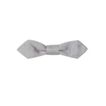 Dolce &amp; Gabbana Gray Silk Bowty