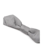 Dolce &amp; Gabbana Gray Silk Bowty