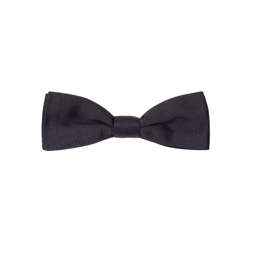 Dolce &amp; Gabbana Black Silk Bowty