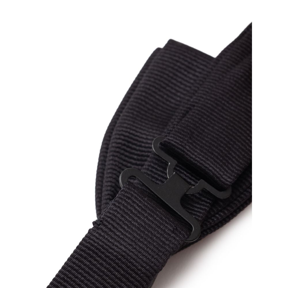 Dolce &amp; Gabbana Black Silk Bowty