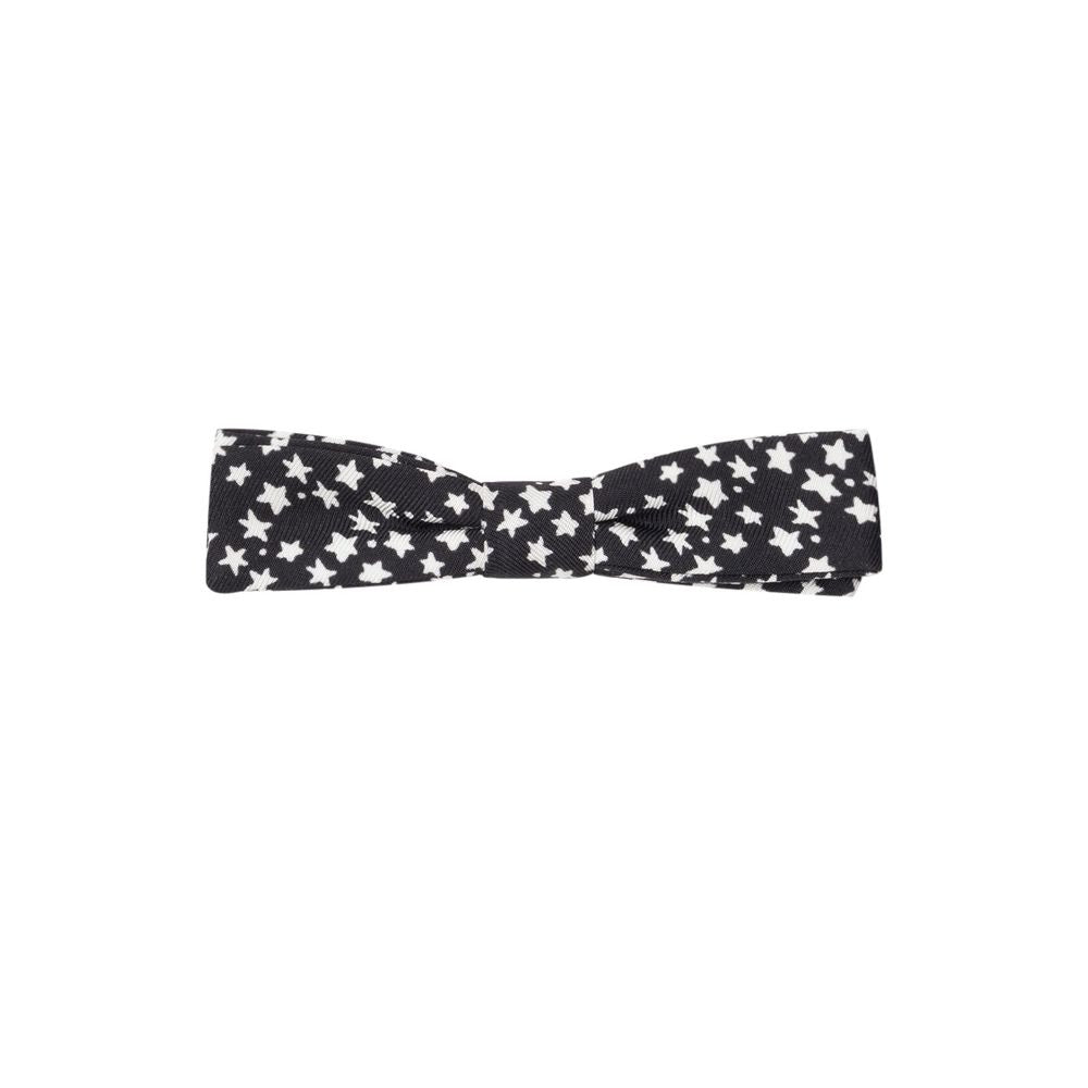 Dolce &amp; Gabbana Black Silk Bowty