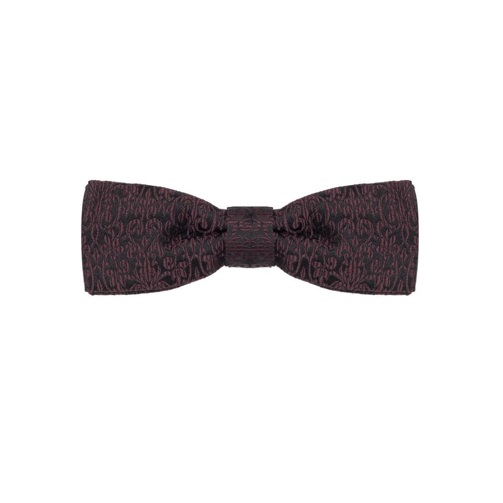 Dolce &amp; Gabbana Black Silk Bowty