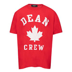 T-shirt en coton rouge Dsquared²