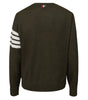 Thom Browne Green Wool Sweater