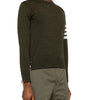 Thom Browne Green Wool Sweater