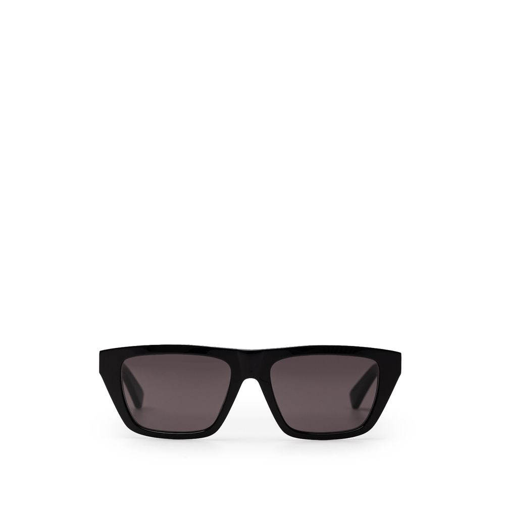Lunettes de soleil Bottega Veneta en acétate noir