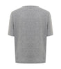 Dsquared² Chic Gray Cotton Tee for the Modern Woman