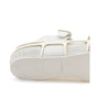 Burberry White Cotton Sneaker