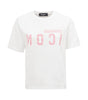 Dsquared² Elegant Cotton White Tee for Stylish Women