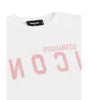 Dsquared² Elegant Cotton White Tee for Stylish Women