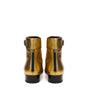 Saint Laurent Gold Leather Boot