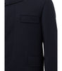 Thom Browne Elegant Wool Jacket in Signature Blue